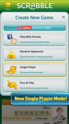 Scrabble android App screenshot 0